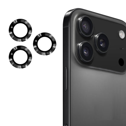 ENKAY HAT PRINCE For iPhone 17 Pro Max / iPhone 17 Pro Camera Lens Protector  Metal Ring Lens Film