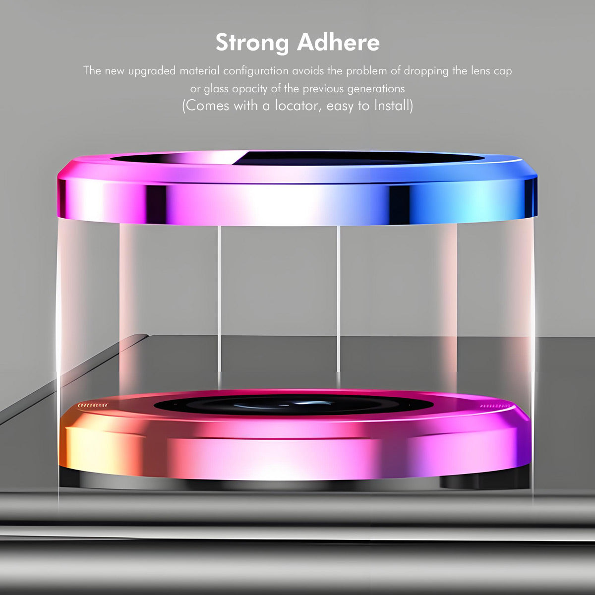 ENKAY HAT PRINCE For iPhone 17 Pro Max / iPhone 17 Pro Camera Lens Protector  Metal Ring Lens Film