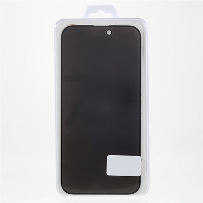 For iPhone 14 Pro Max 180 Degree Anti-spy Tempered Glass Film Anti-scratch Full Glue Matte Full Screen Protector