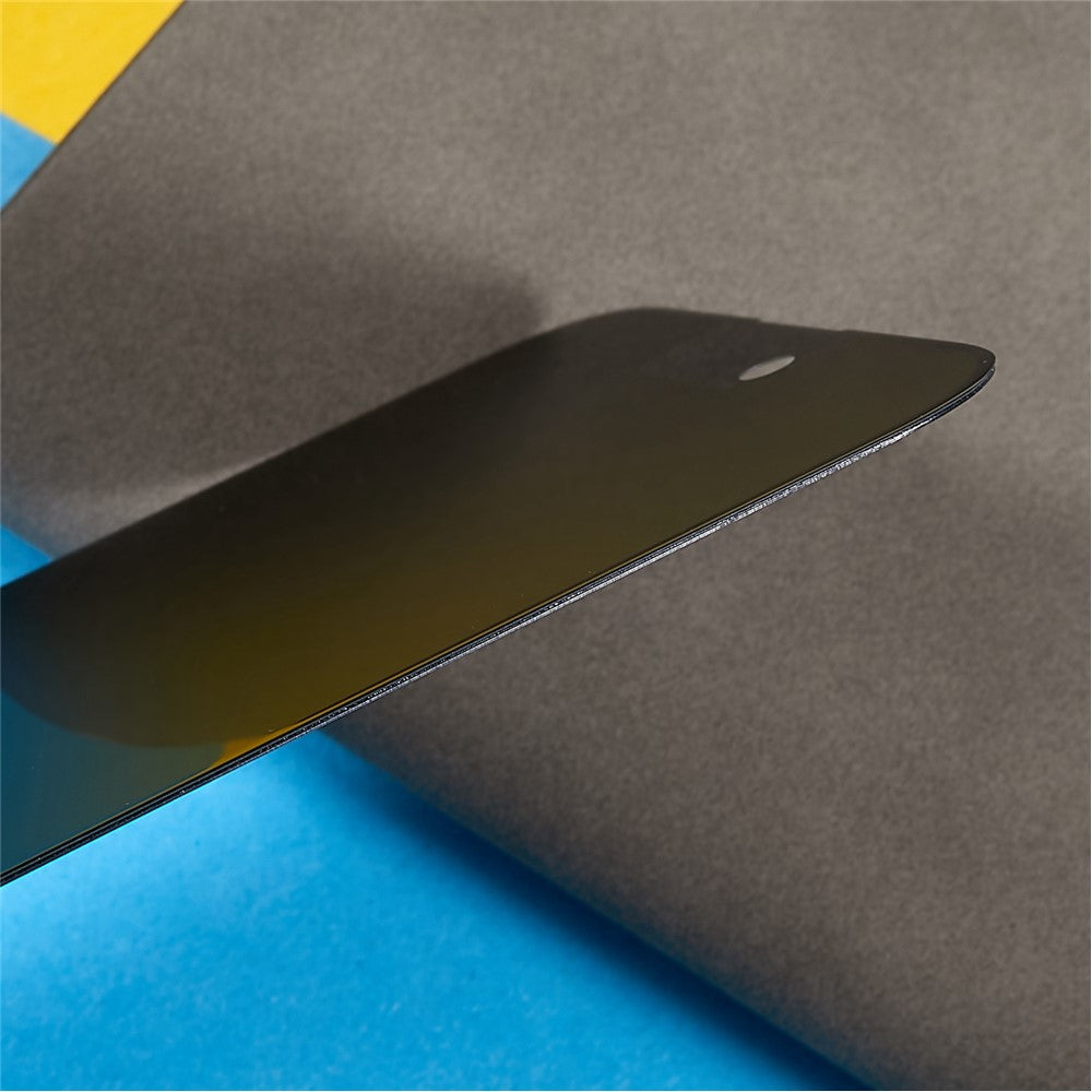 For iPhone 14 Pro Max 180 Degree Anti-spy Tempered Glass Film Anti-scratch Full Glue Matte Full Screen Protector