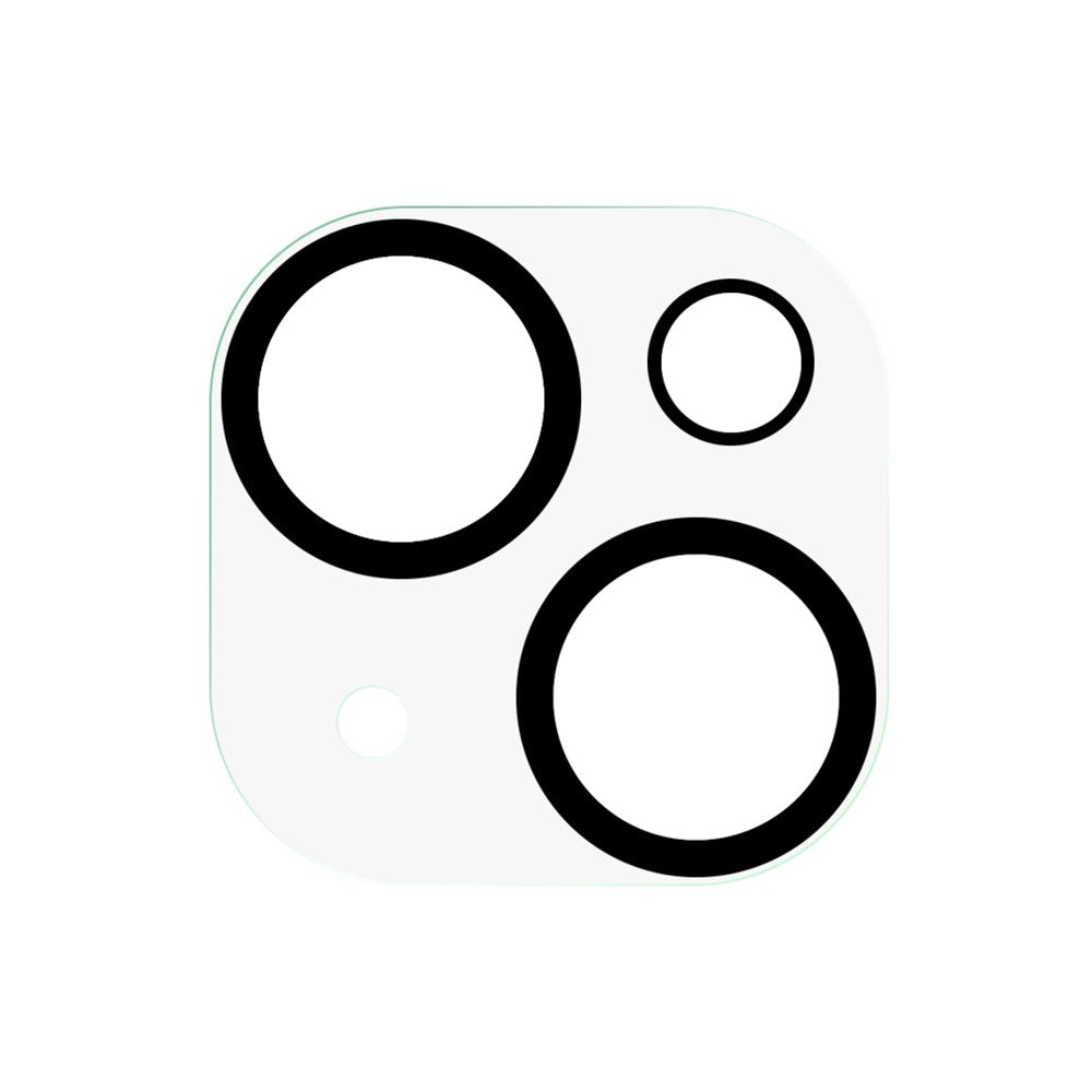 For iPhone 14 / 14 Plus Tempered Glass Anti-exposure Lens Protector One-piece Anti-scratch Rear Camera Guard