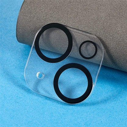 For iPhone 14 / 14 Plus Tempered Glass Anti-exposure Lens Protector One-piece Anti-scratch Rear Camera Guard
