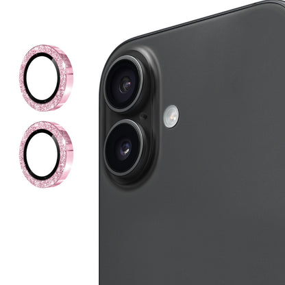 ENKAY HAT PRINCE For iPhone 17 Camera Lens Protector  Glitter Decor Tempered Glass Lens Film