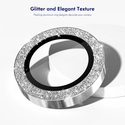 ENKAY HAT PRINCE For iPhone 17 Pro / iPhone 17 Pro Max Camera Lens Protector  Glitter Decor Tempered Glass Lens Film