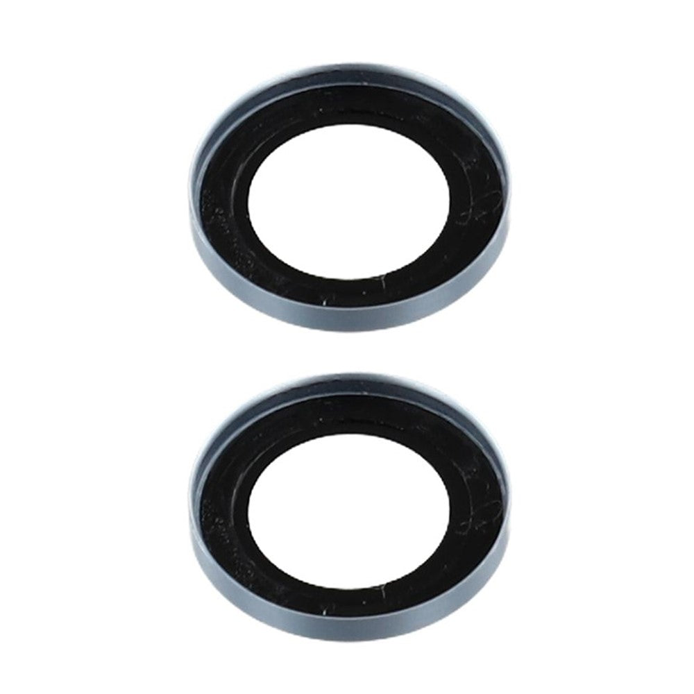 For iPhone 17 Camera Lens Protector Set Bling Glitter Metal Ring Tempered Glass Lens Film