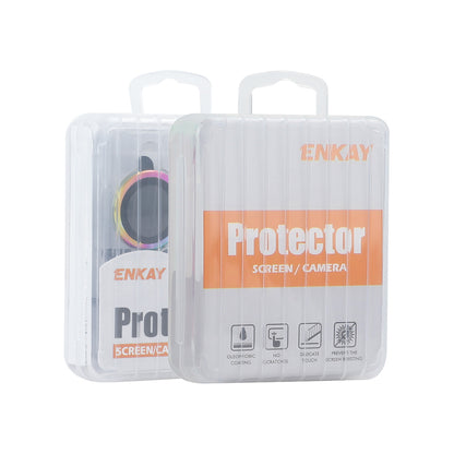 ENKAY HAT PRINCE For iPhone 17 Pro Max Camera Lens Protector   Aluminium Alloy + Tempered Glass Lens Film