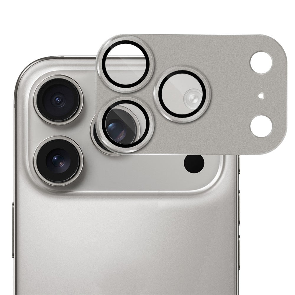 ENKAY HAT PRINCE For iPhone 17 Pro Max Camera Lens Protector Matte AR Metal + Tempered Glass Lens Film