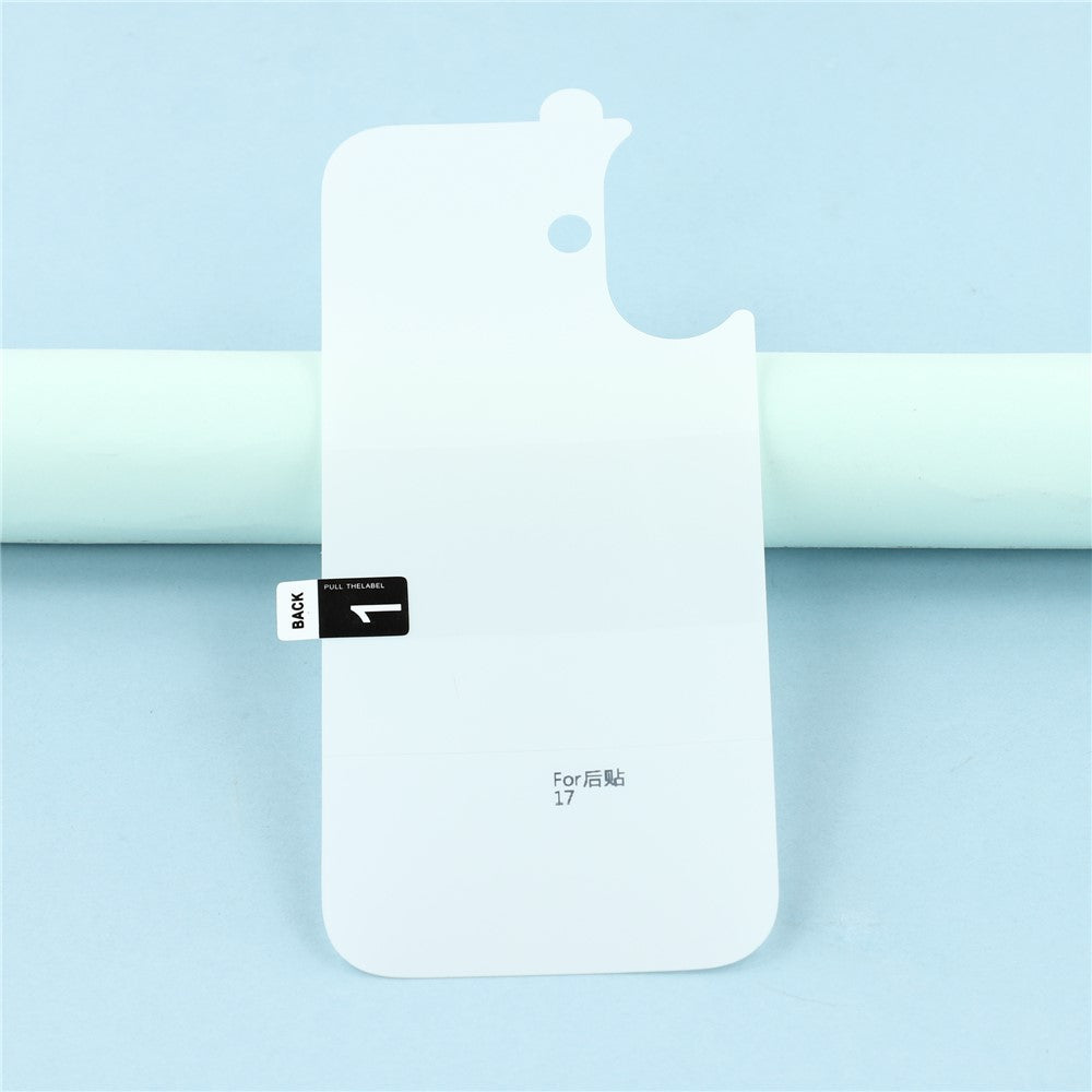 For iPhone 17 Back Screen Protector Hydrogel Clear TPU Phone Back Cover Film