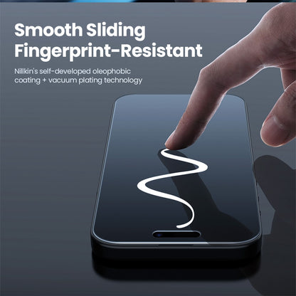 NILLKIN For iPhone 17 Pro Max Anti-Peep Screen Protector Anti-Scratch AGC Glass Full Screen Film
