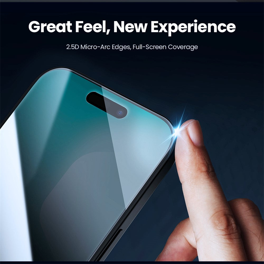 NILLKIN For iPhone 17 Pro Max Anti-Peep Screen Protector Anti-Scratch AGC Glass Full Screen Film