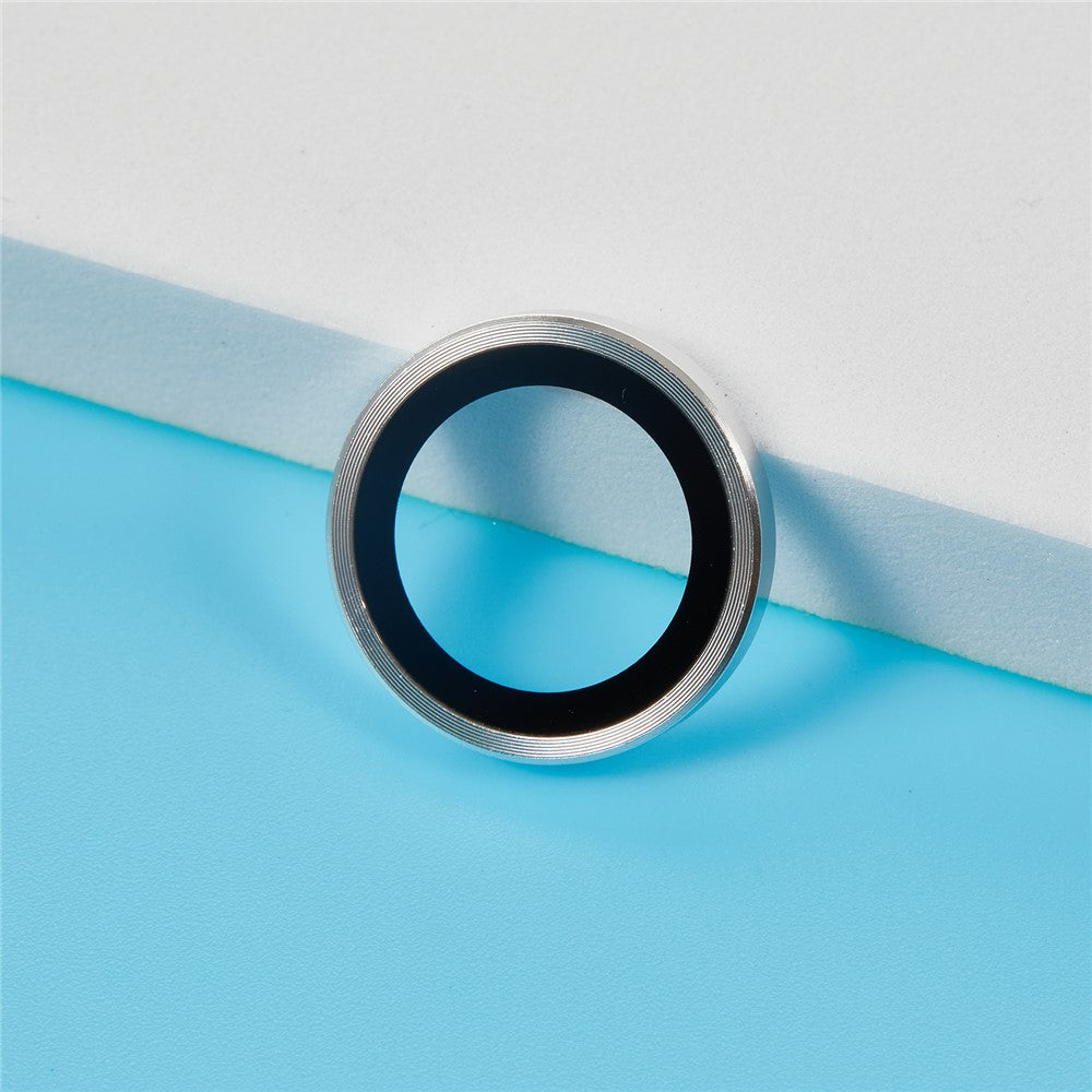 For iPhone 17 Pro Max  /  17 Pro Camera Lens Protector Metal Ring Tempered Glass Film
