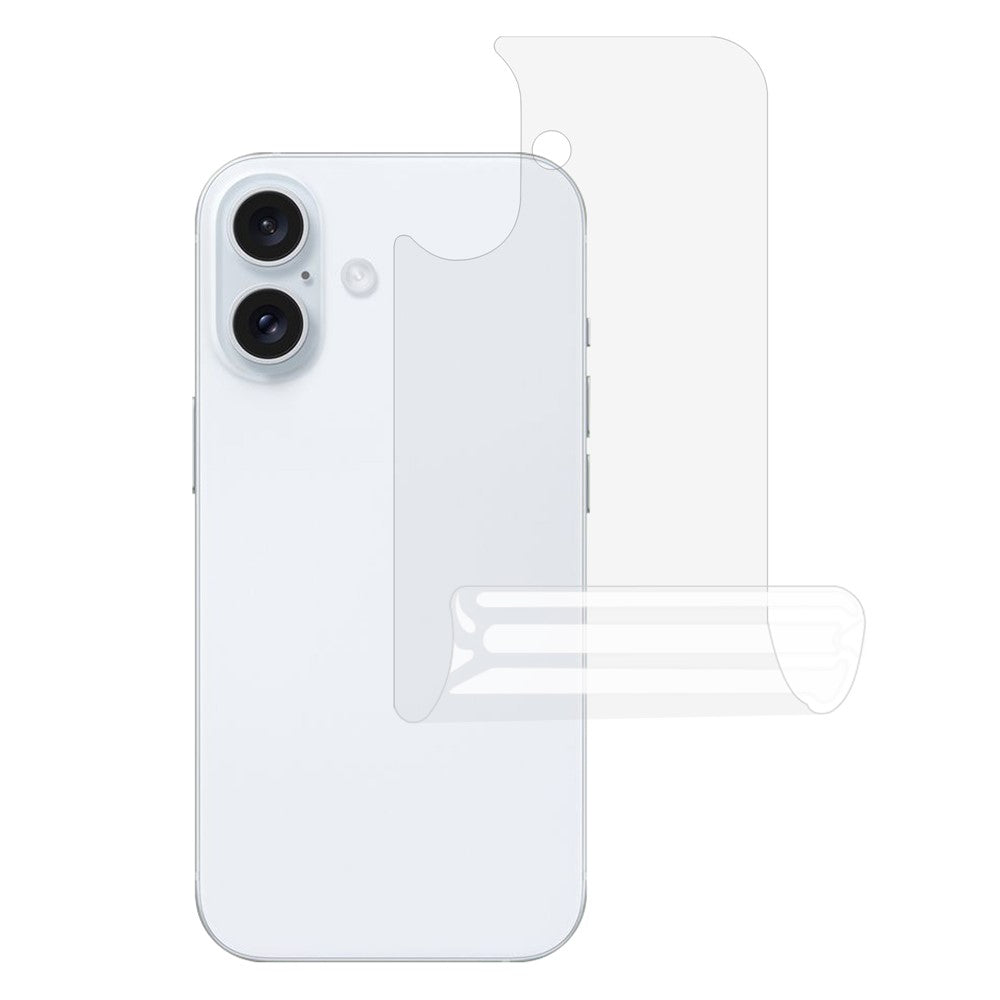 For iPhone 17 Back Screen Protector Soft TPU + PET Clear Hydrogel Film