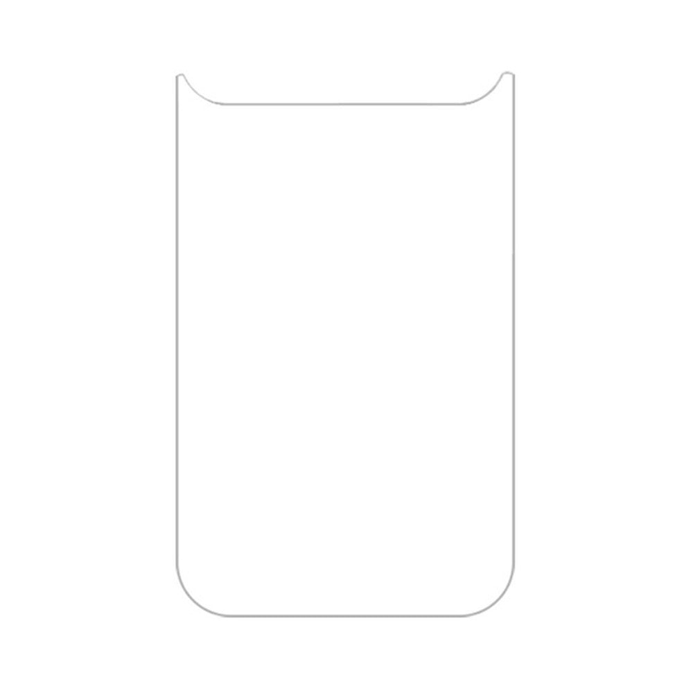 For iPhone 17 Pro Max HD Clear Tempered Glass Back Film 2.5D Arc Edge 9H Hardness Anti-Scratch Back Protector