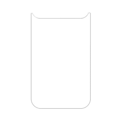 For iPhone 17 Pro Max HD Clear Tempered Glass Back Film 2.5D Arc Edge 9H Hardness Anti-Scratch Back Protector