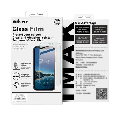 IMAK H Series For Xiaomi 15T Pro / 15T Tempered Glass Screen Protector Dust-free Installation Film (Fingerprint Unlock)
