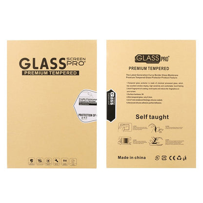 For Lenovo Tab 10.1 (2025) Tempered Glass Screen Protector 2.5D Straight Edge Full Screen Film Full Glue