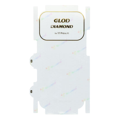 For iPhone 17 Pro Phone Back Side Protector Full Coverage Soft PET Film