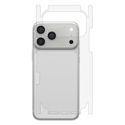 For iPhone 17 Pro Max Phone Back Side Protector Full Coverage Soft PET Film