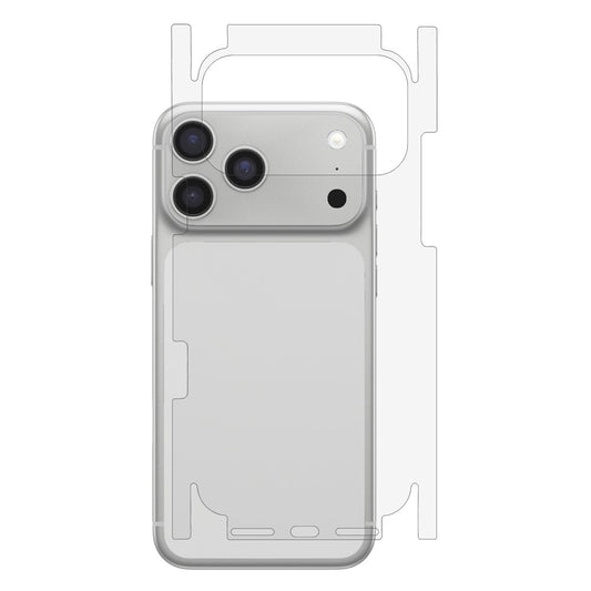 For iPhone 17 Pro Max Phone Back Side Protector Full Coverage Soft PET Film