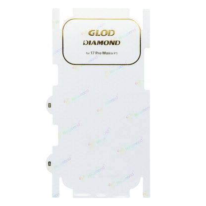 For iPhone 17 Pro Max Phone Back Side Protector Full Coverage Soft PET Film