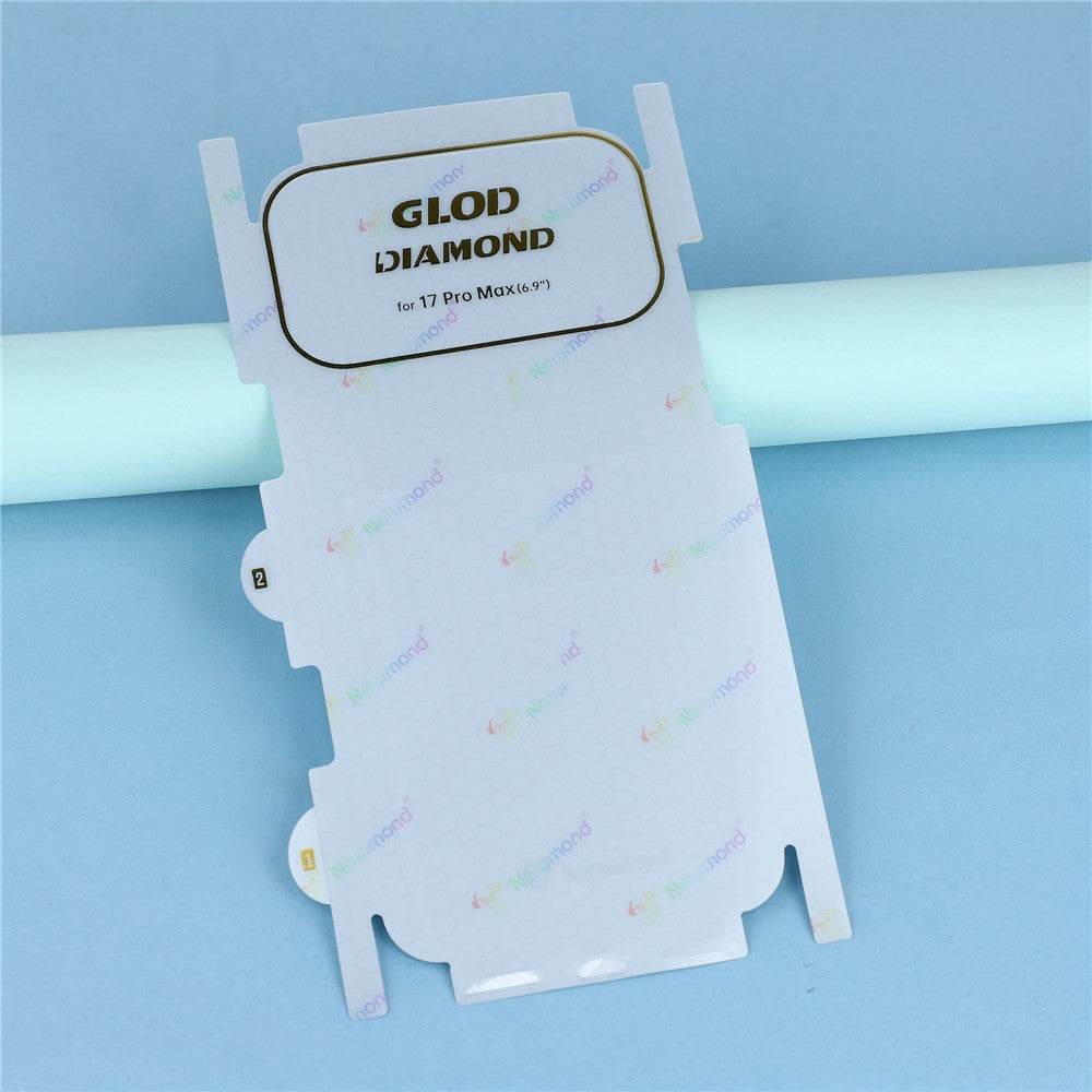 For iPhone 17 Pro Max Phone Back Side Protector Full Coverage Soft PET Film