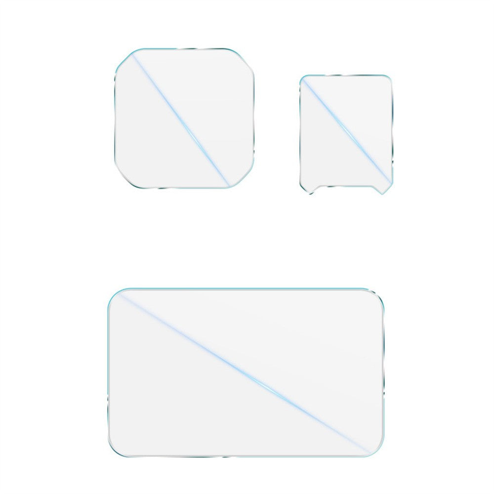 IMAK For Insta360 Ace Pro 2 Tempered Glass Screen Protector + Lens Film Set with Self Positioning Frame