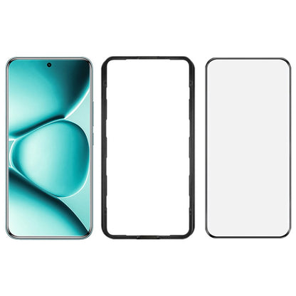 IMAK For Xiaomi Poco M8 Pro 5G / Redmi Note 15 Pro+ 5G (Global) / Poco M8 Pro 5G Full Screen Protector 3D Curved Full Glue Tempered Glass Film with Positioning Frame (Fingerprint Unlock)