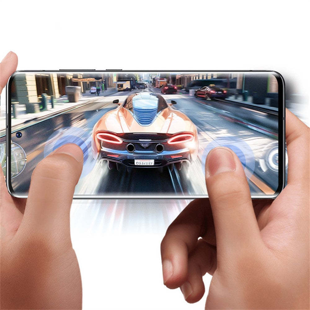 IMAK For Xiaomi Poco M8 Pro 5G / Redmi Note 15 Pro+ 5G (Global) / Poco M8 Pro 5G Full Screen Protector 3D Curved Full Glue Tempered Glass Film with Positioning Frame (Fingerprint Unlock)