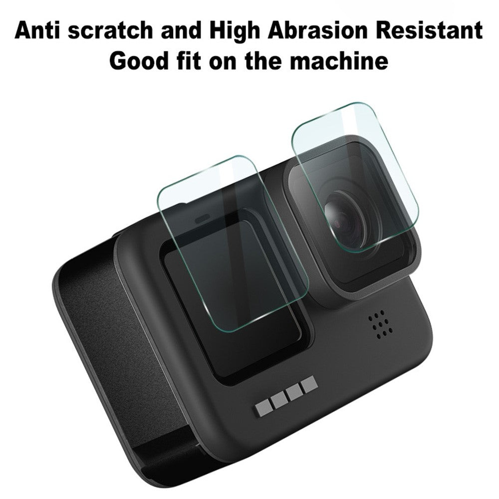 IMAK For GoPro LIT Hero Camera Tempered Glass Screen Protector + Lens Protector Kit