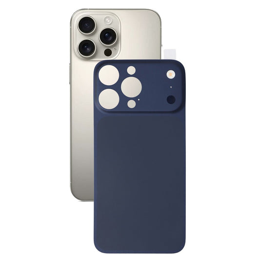 For iPhone 15 Pro Max Back Cover Film Transform to 17 Pro Max Full Coverage PMMA Phone Back Protector