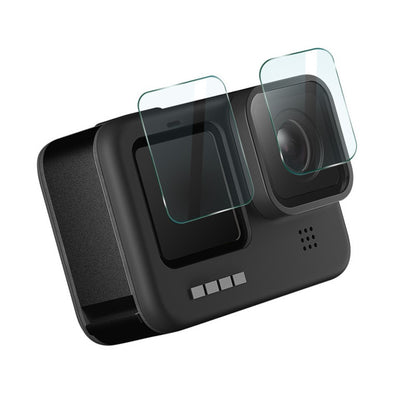 IMAK For DJI Osmo Action 6 Camera Tempered Glass Screen Protector + Lens Protector Kit