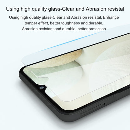 AMORUS For Samsung Galaxy A57 5G Front Screen Protector 2.5D Arc Edge 9H High Aluminum-Silicon Glass Film