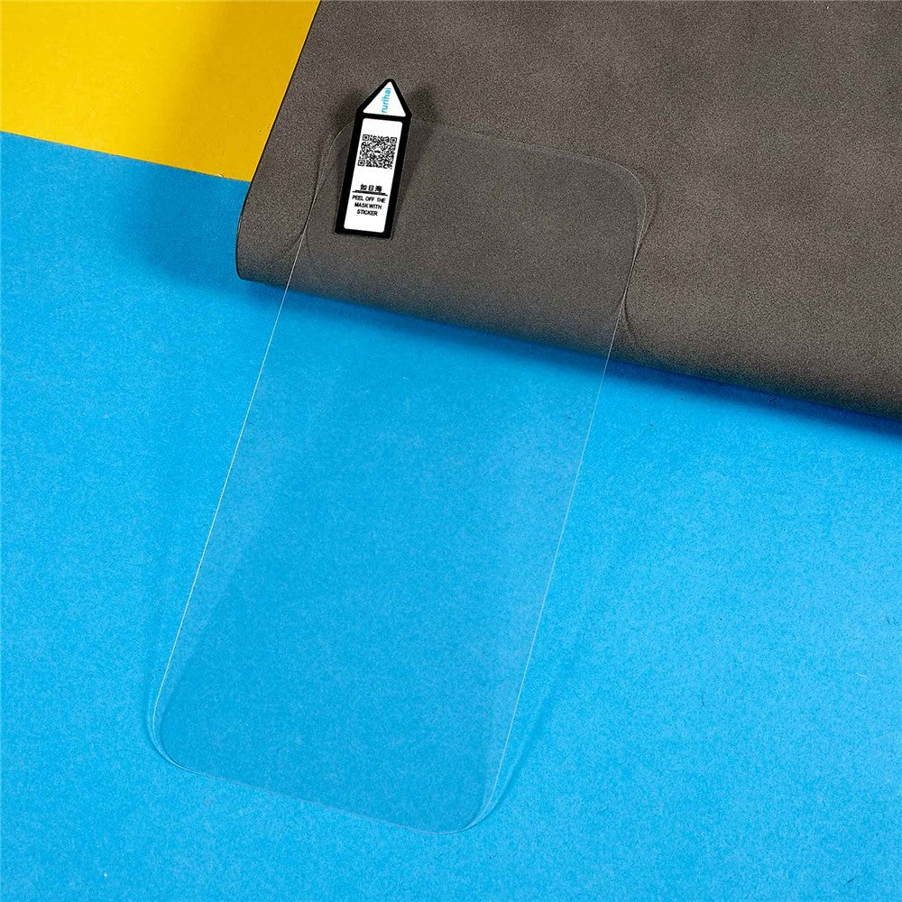 RURIHAI For iPhone 14 Pro Max 0.1mm Tempered Glass Screen Protector Ultra Clear Protection Film