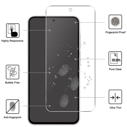 For Samsung Galaxy A57 5G Screen Protector 2.5D HD Tempered Glass Film (Not Complete Coverage)
