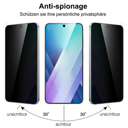 For Samsung Galaxy S26+ Tempered Glass Full Screen Protector 2.5D Arc Edge Anti-Spy Film