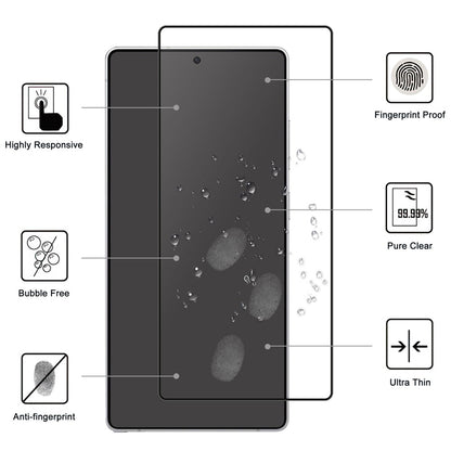 For Samsung Galaxy S26 Ultra AGC Tempered Glass with Black Edge Full Glue Full Coverage Screen Protector