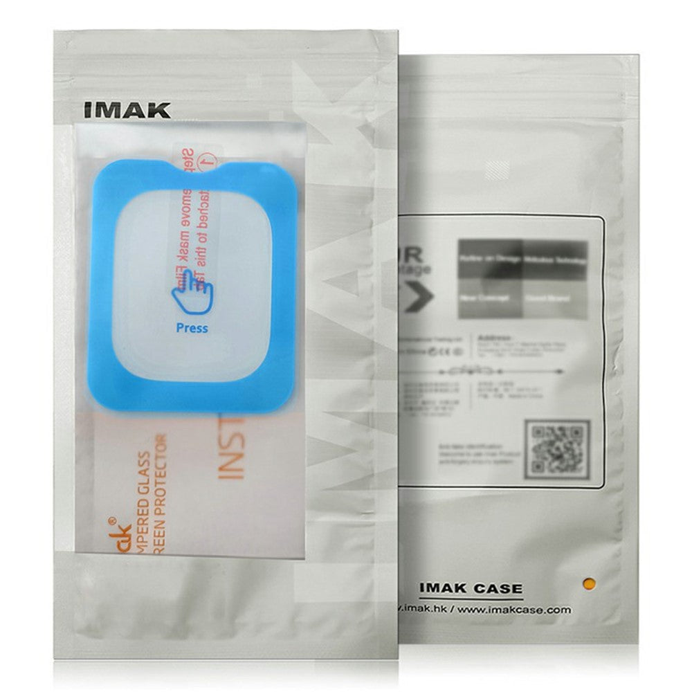 IMAK For DJI Osmo Action 6 Tempered Glass Screen Protector Set with Back / Front / Lens Protector (Self Positioning Frame)