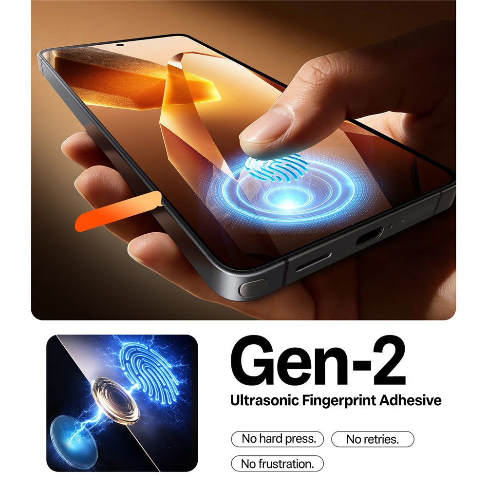 TORRAS For Samsung Galaxy S26 Ultra  Glassgo  Screen Protector Tempered Glass HD Film with Automatic Dust Removal Tool