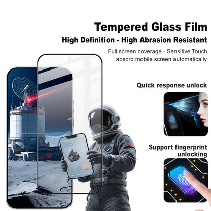 IMAK Pro+ Series For Xiaomi 17 Ultra by Leica / 17 Ultra 5G Screen Protector Full Coverage Tempered Glass Film (Fingerprint Unlock)