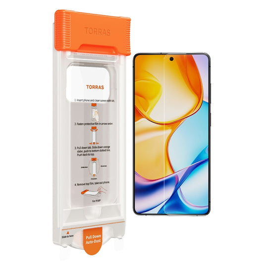 TORRAS OrigArmor Series for Samsung Galaxy S26 Ultra Full Screen Protector HD Shatterproof 9H Tempered Glass Film with Automatic Alignment Tool