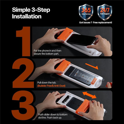 TORRAS OrigArmor Series for Samsung Galaxy S26 Ultra Full Screen Protector HD Shatterproof 9H Tempered Glass Film with Automatic Alignment Tool