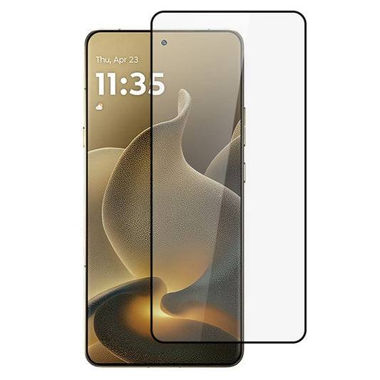 For Motorola Signature 5G / Moto X70 Air Pro 5G Full Screen Protector 3D Curved Tempered Glass Film Side Glue
