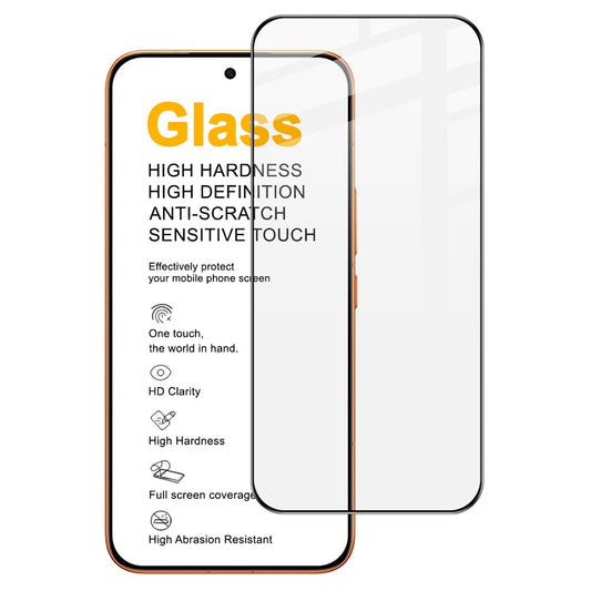 IMAK Pro+ Series For Xiaomi Redmi Turbo 5 Max 5G  /  Poco X8 Pro Max 5G Screen Protector Full Coverage Tempered Glass Film (Fingerprint Unlock)