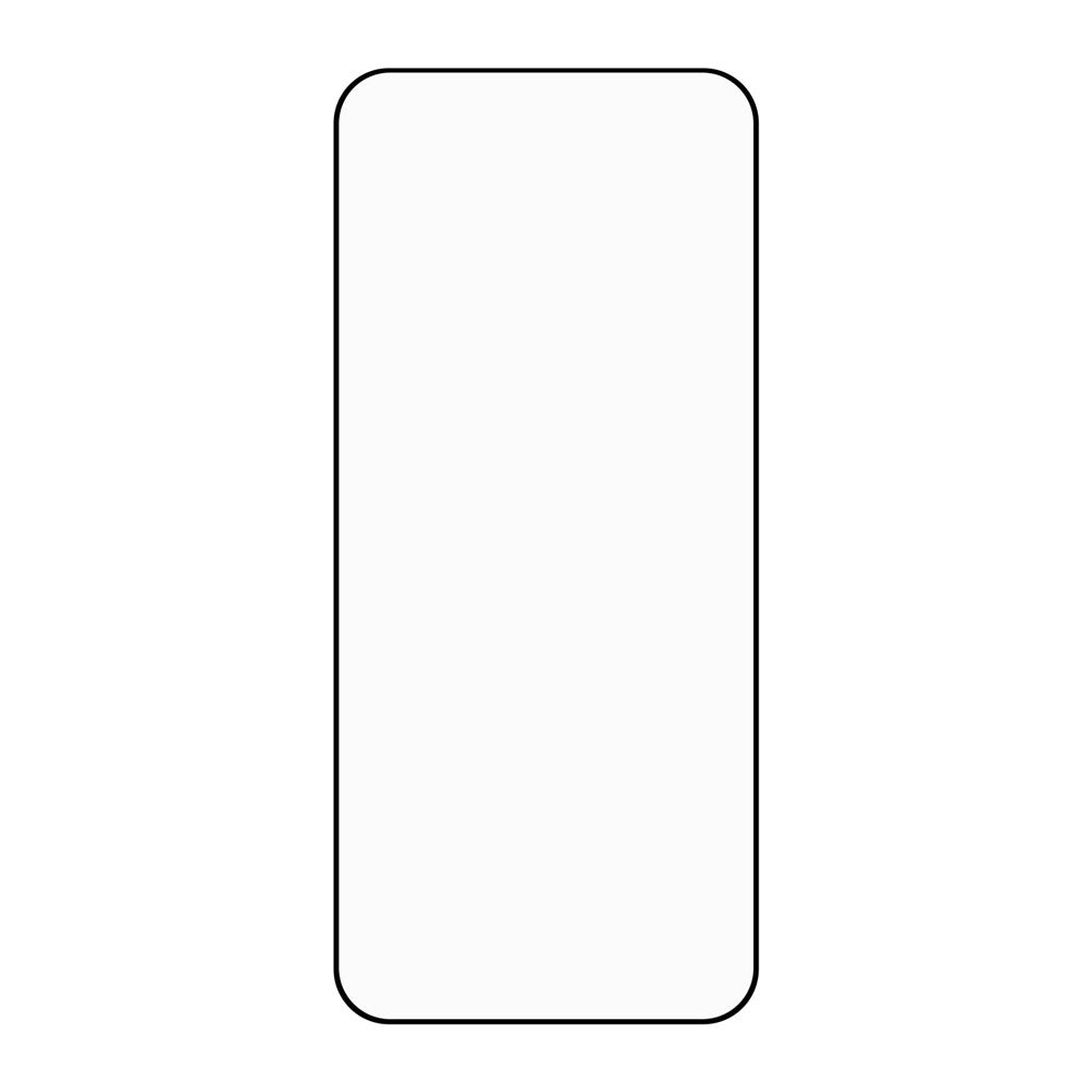 For Xiaomi Poco X8 Pro 5G / Redmi Turbo 5 5G Full Screen Protector Full Glue Arc Edge HD High Aluminium-silicon Glass Film with Black Silk Print Edge (Fingerprint Unlock)