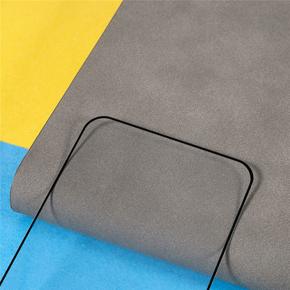 For Xiaomi Poco X8 Pro 5G / Redmi Turbo 5 5G Full Screen Protector Full Glue Arc Edge HD High Aluminium-silicon Glass Film with Black Silk Print Edge (Fingerprint Unlock)