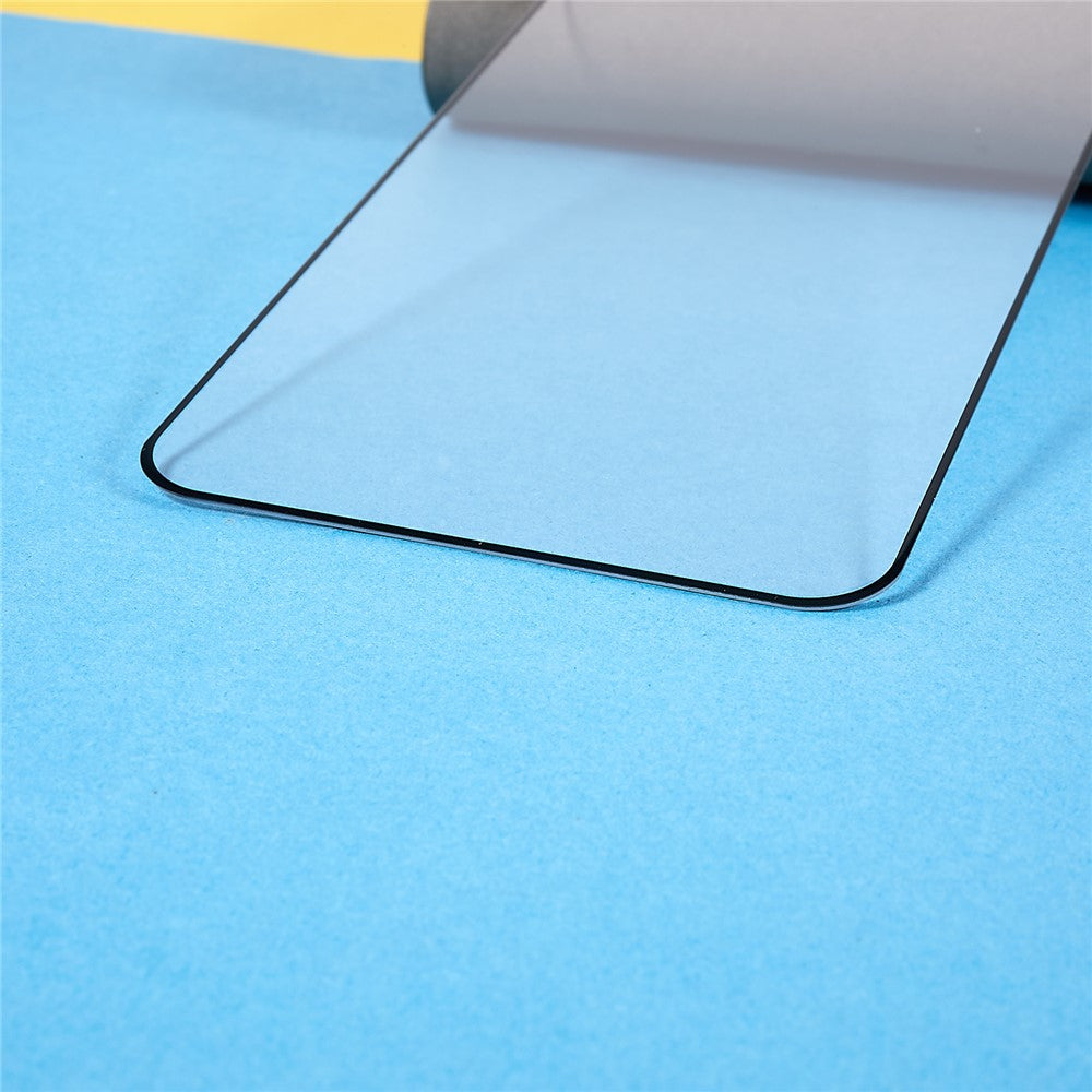 For Xiaomi Poco X8 Pro 5G / Redmi Turbo 5 5G Full Screen Protector Full Glue Arc Edge HD High Aluminium-silicon Glass Film with Black Silk Print Edge (Fingerprint Unlock)