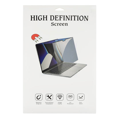 For MacBook Neo 13 inch (2026) Full Cover PET Film Magnetic Adsorption Anti Blue Light Matte Reusable Writing Screen Protector
