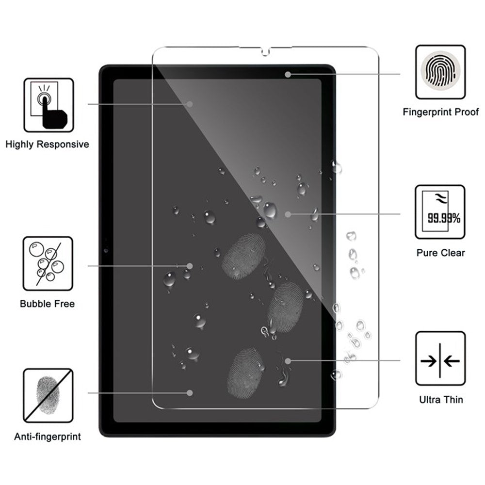 For MacBook Neo 13 inch (2026) A3404 Tempered Glass Screen Protector 2.5D Straight Edge Full Screen Film Full Glue