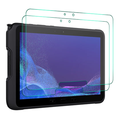 ENKAY HAT PRINCE For Samsung Galaxy Tab Active5 Pro 2Pcs Screen Protector 9H 2.5D 0.33mm High Aluminium-silicon Glass Film