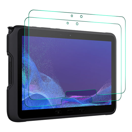 ENKAY HAT PRINCE For Samsung Galaxy Tab Active5 Pro 2Pcs Screen Protector 9H 2.5D 0.33mm High Aluminium-silicon Glass Film